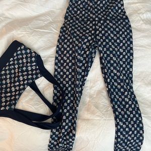 Leggings and sorts tank by Fabletics